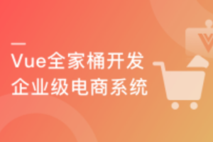 Vue全家桶实战 从零独立开发企业级电商系统完结无密