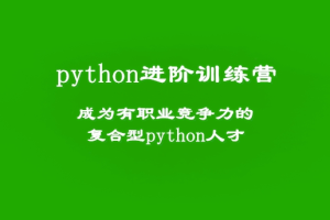 极客-python进阶训练营