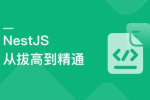 NestJS从拔高到精通，大型复杂业务架构落地实践（同步更新）