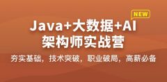 Java+大数据+AI架构师实战营（高清同步）
