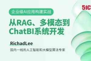 RichadLee-AI应用构建实战:从RAG、多模态到ChatBI系统开发