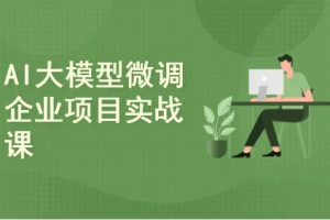 AI大模型微调企业项目实战课(完结)