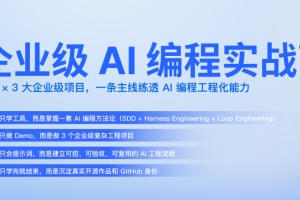 企业级AI编程实战营